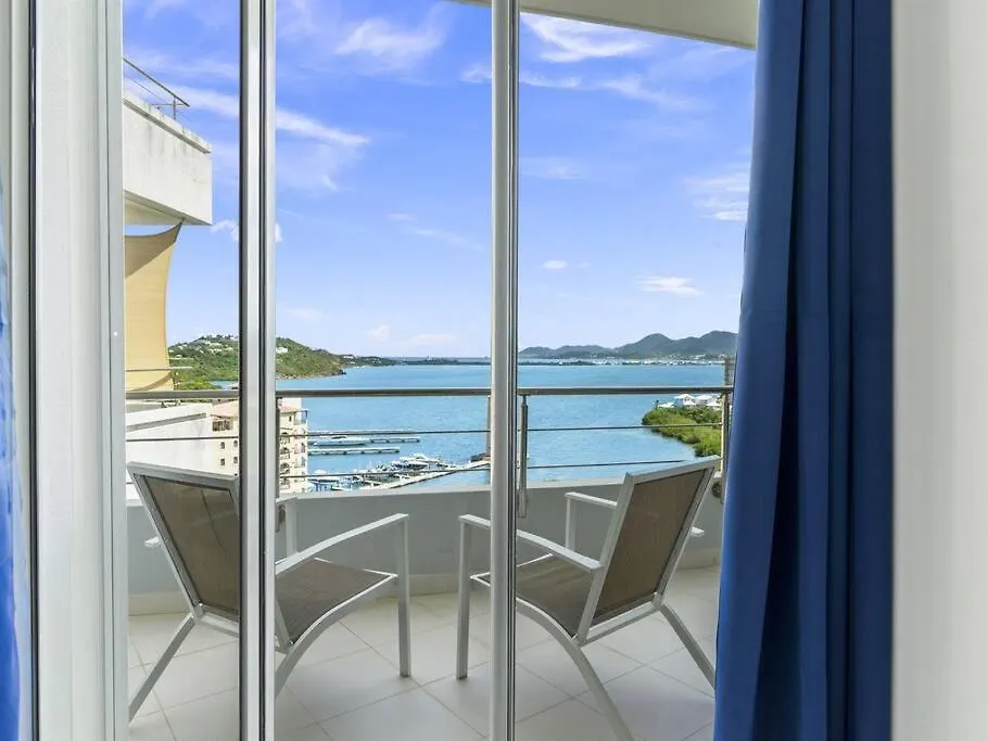 Luxury Lagoon-View Condo Steps To Beach Cupecoy  Сен-Мартен/Синт-Мартен